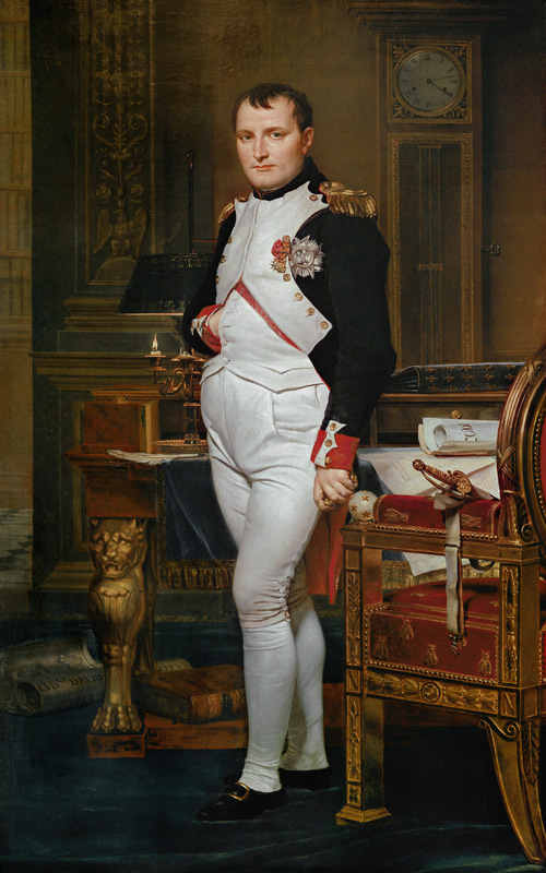 Napoleon Bonaparte (1769-1821) in his St - Jacques Louis David