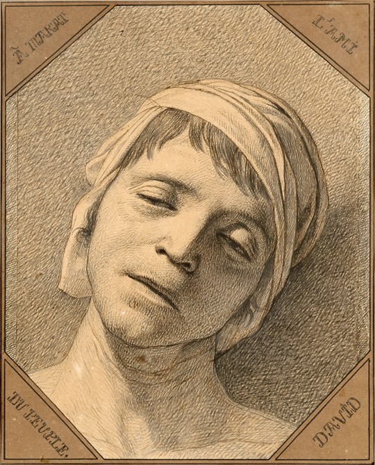 Jean Paul Marat à Jacques Louis David