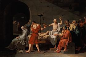 La mort de Socrates