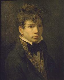 Portrait d'un jeune homme, certainement un autoportrait de ingres