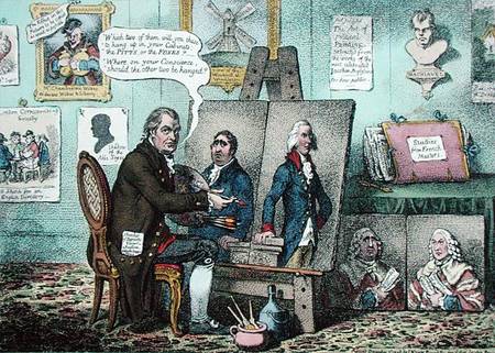 Two Pairs of Portraits, Presented to all the Unbiased Electors of Great Britain, by John Horne Tooke à James Gillray