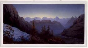 Dawn in the Alps