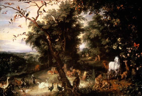 The Fall of Man à Jan Brueghel l'Ancien