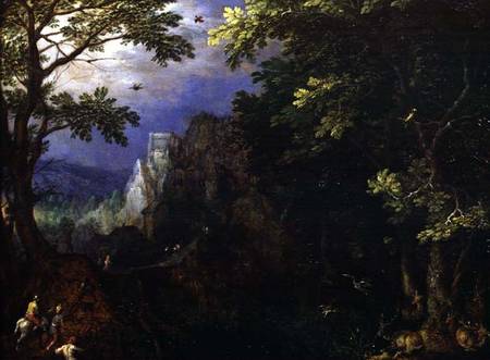 Mountain Landscape à Jan Brueghel l'Ancien