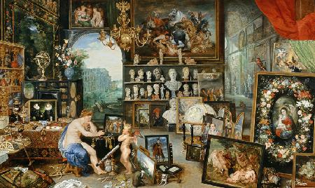 Allégorie de la vision. Réalisé avec Peter Paul Rubens.