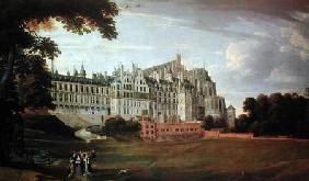 Infanta Isabella Clara Eugenia (1556-1663) Strolling in the grounds of the Palace in Brussels