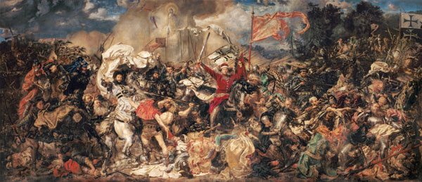 La bataille de Tannenberg à Jan Matejko