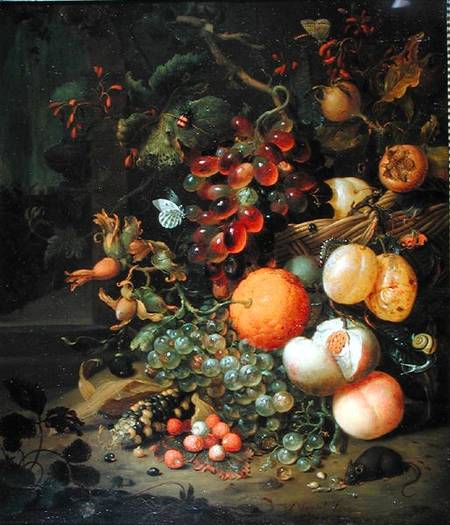 Still Life with Fruit à Jan Mortel