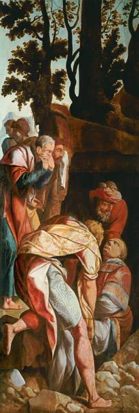 J.v.Scorel, Begraebnis des Hl.Stephanus à Jan van Scorel