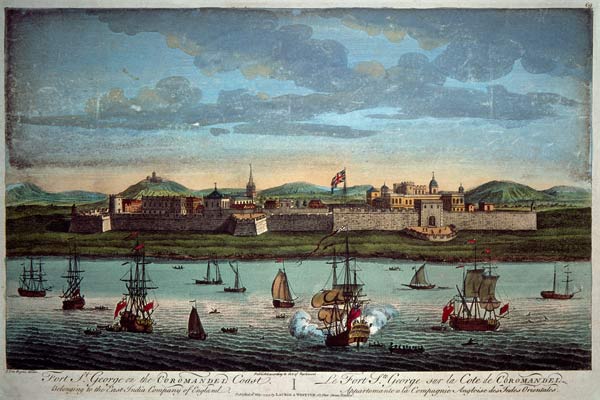 Madras, Fort St. George à Jan van Ryne