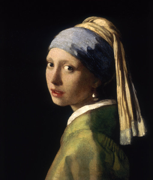 La Jeune Fille à la Perle à Johannes ou Jan  Vermeer de Delft