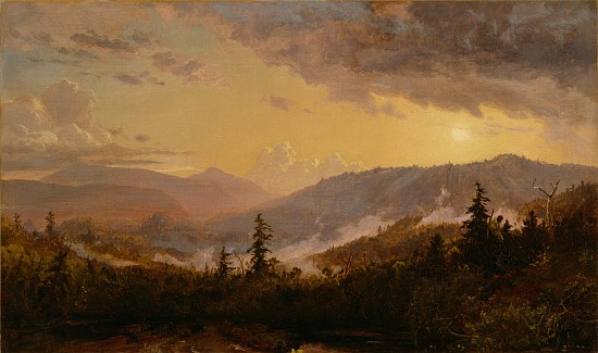 Sunset after a Storm in the Catskill Mountains à Jasper Francis Cropsey
