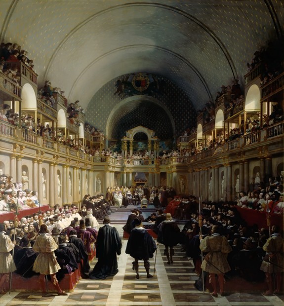 The assembly of the Estates-General on October 27, 1614 à Jean Alaux