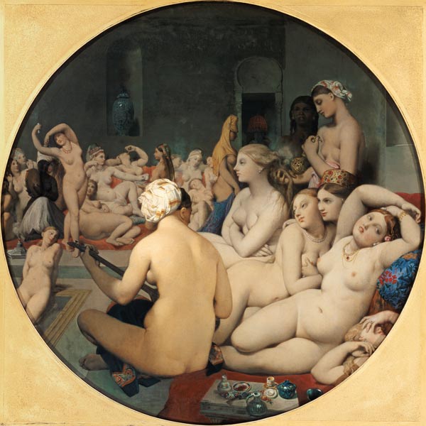 Le bain turc à Jean Auguste Dominique Ingres