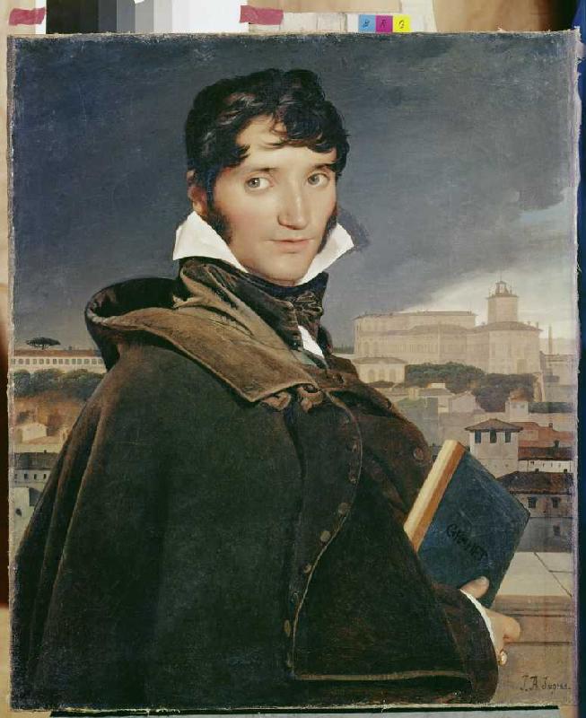Bildnis des Malers Francois Marius Granet à Jean Auguste Dominique Ingres