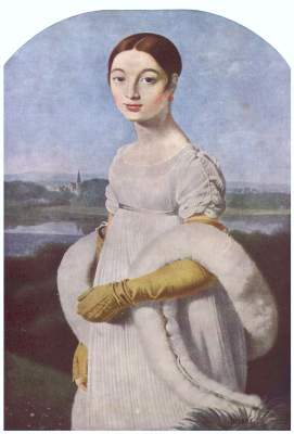 Mademoiselle Riviere à Jean Auguste Dominique Ingres