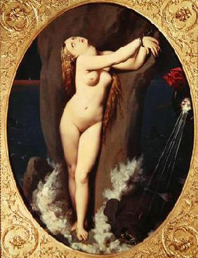 Angelica in Chains, 1859 (oil on canvas)