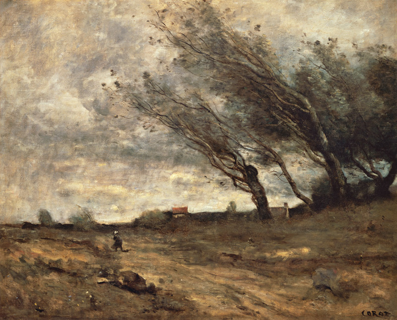 Le coup de vent à Jean-Baptiste-Camille Corot