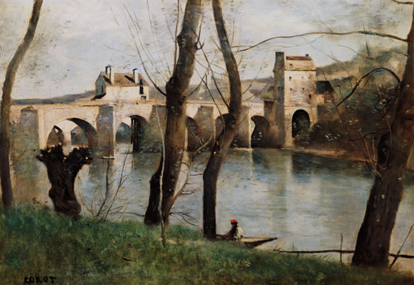 Le pont de Mantes à Jean-Baptiste-Camille Corot