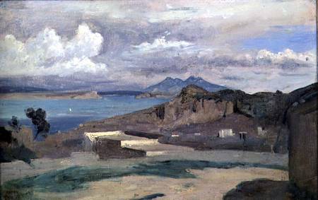 Ischia, View from the Slopes of Mount Epomeo à Jean-Baptiste-Camille Corot