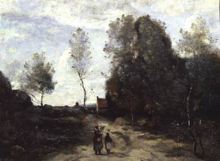 The Road à Jean-Baptiste-Camille Corot