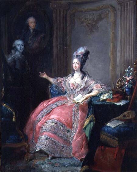 Louise Marie Josephine of Savoy, Countess of Provence (1753-1810) à Jean Baptiste Andre Gautier D'Agoty