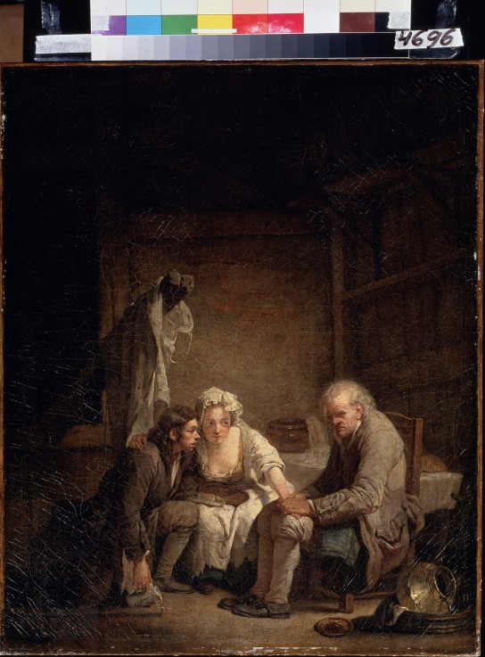 Blind Man Deceived à Jean Baptiste Greuze