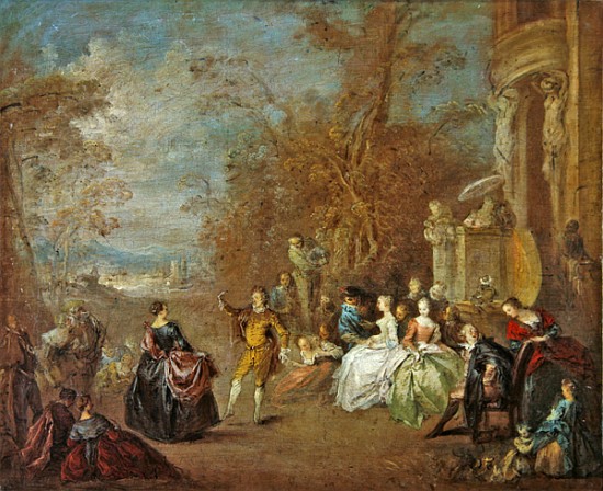 The Country Dance à Jean-Baptiste Joseph Pater