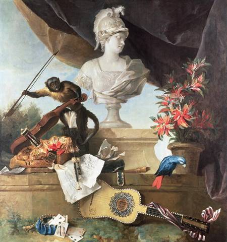 The Four Continents: Europe à Jean Baptiste Oudry