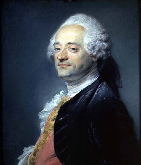 Portrait of Maurice Quentin de la Tour (1704-88) à Jean-Baptiste Perronneau
