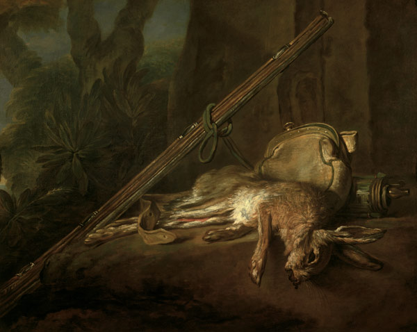 Dead Hare & Gun à Jean-Baptiste Siméon Chardin