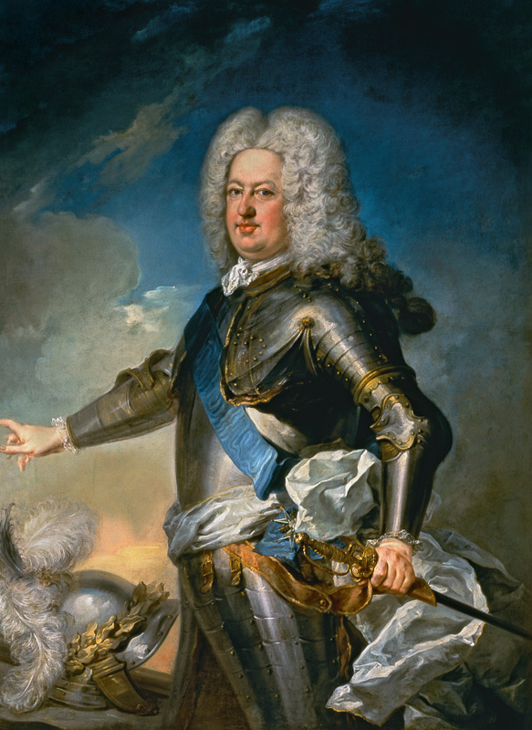 Portrait of Stanislas Lesczinski (1677-1766) King of Poland à Jean-Baptiste van Loo