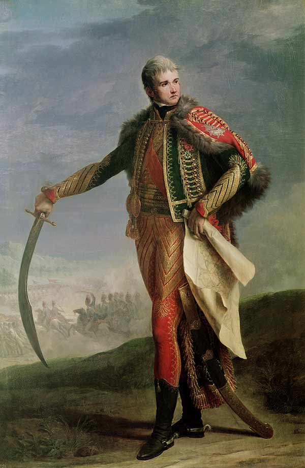 Portrait of Jean Lannes (1769-1809) Duke of Montebello, 1805-10 à Jean Charles Nicaise Perrin