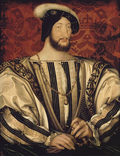 Francois I (1494-1547) à Jean Clouet le Jeune