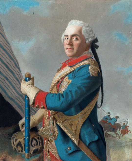 Portrait of Maurice de Saxe (1696–1750), Marshal of France à Jean-Étienne Liotard