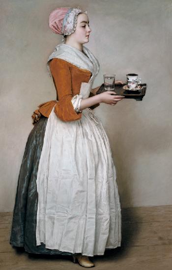 La belle chocolatière - Jean-Étienne Liotard