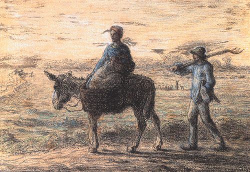 Departute pour le travail à Jean-François Millet