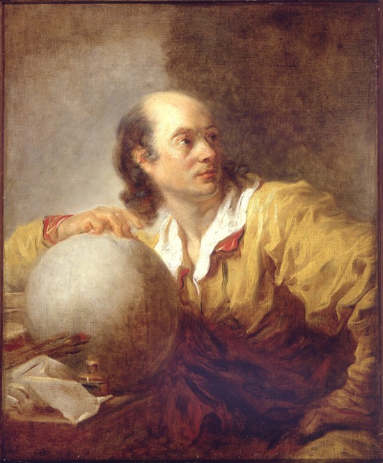 Portrait of Jérôme Lalande (1732-1807) à Jean Honoré Fragonard