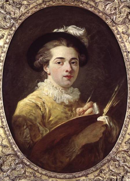 Self Portrait in Renaissance Costume - Jean-Honoré Fragonard