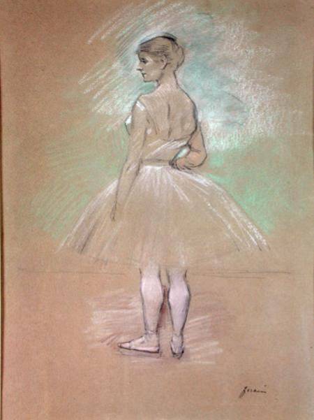 Dancer - Jean Louis Forain en reproduction imprimée ou copie peinte à  l\'huile sur toile