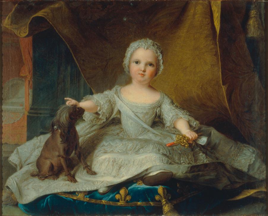 Portrait of Marie Zephyrine of France à Jean Marc Nattier