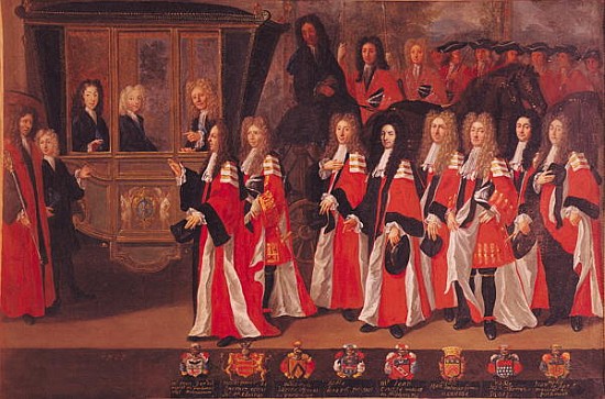 The Entry of Louis of France (1682-1712) Duke of Burgundy and Charles (1686-1714) Duke of Berry into à Jean Michel