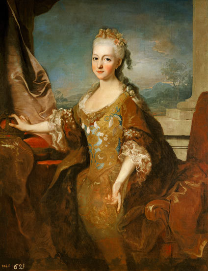 Portrait of Louise-Elisabeth d'Orleans (1709-42) à Jean Ranc