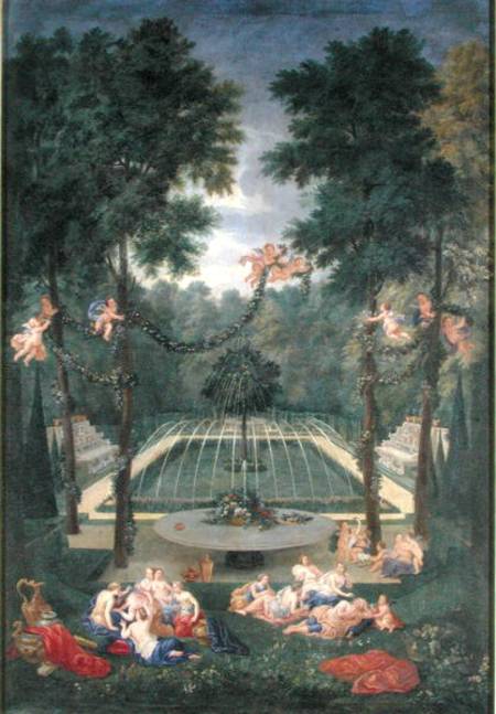 Groves of Versailles, view of the Marais with Venus and Echo à Jean le Jeune Cotelle