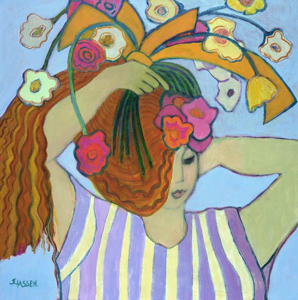 Des fleurs dans les cheveux, 2003-04 à Jeanette  Lassen