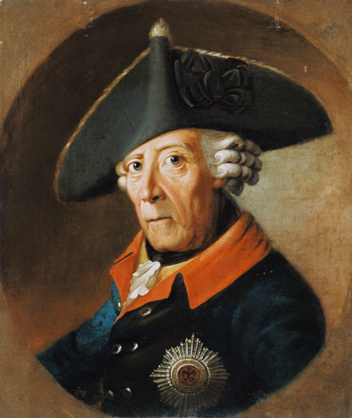 Frederick II the Great of Prussia, à J.H.C. Franke