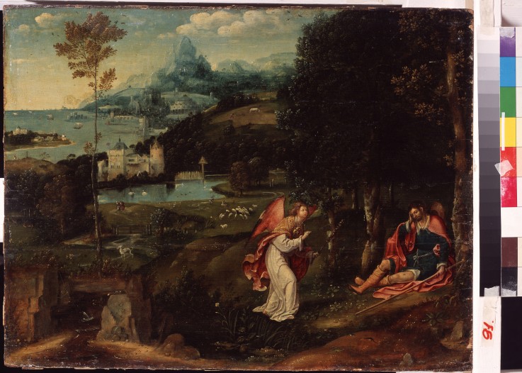 Landscape with the Legend of Saint Roch à Joachim Patinir