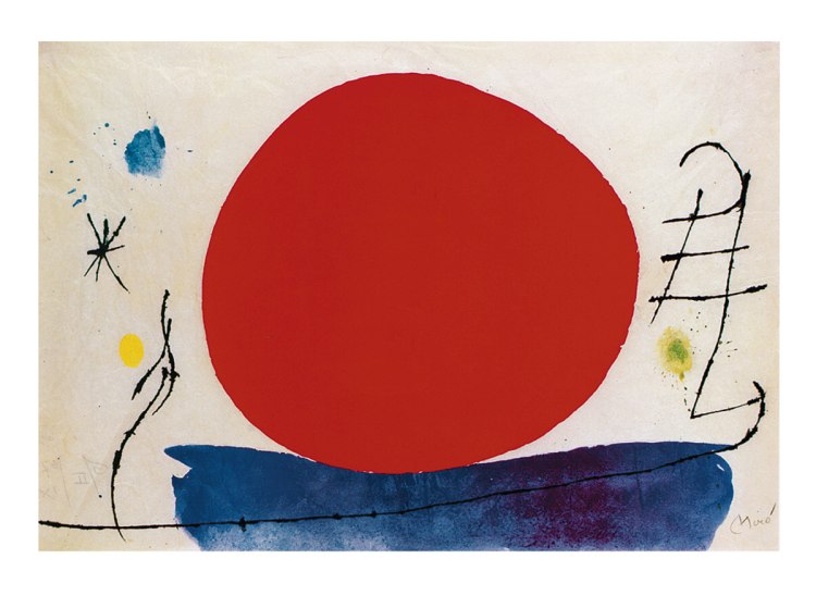Titre de l‘image : Joan Miró - Sans titre, 1967 - (JM-254)