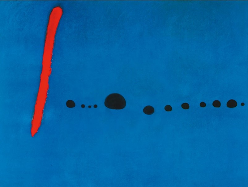 Titre de l‘image : Joan Miró - Bleu II, 4-3-61  - (JM-276)