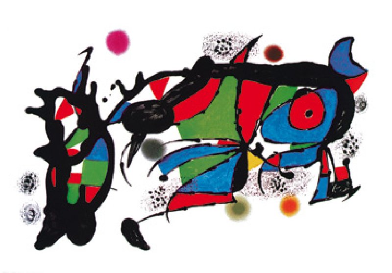 Obra de Joan Miro  - (JM-539) à Joan Miró